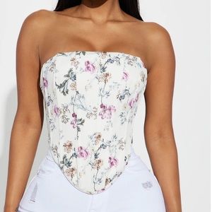 Flower corset